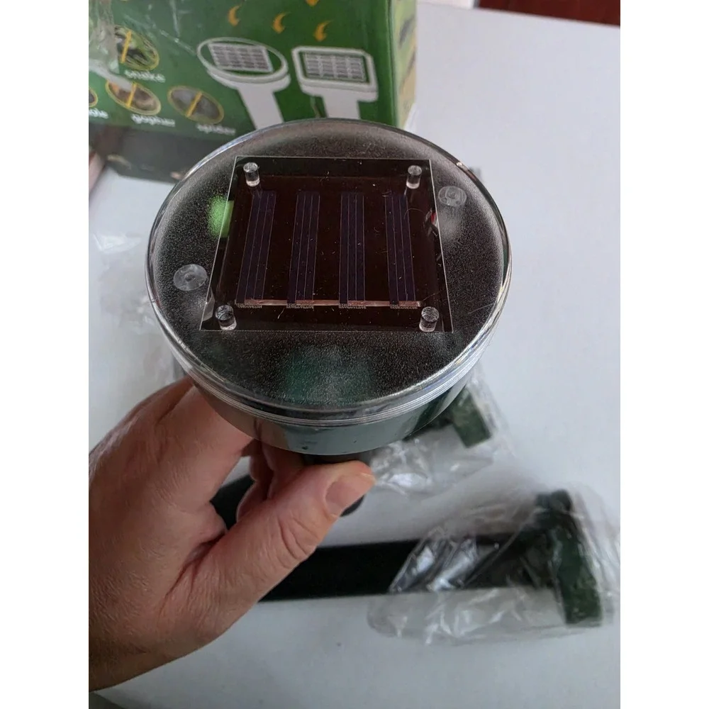 Mole Snake Spider Repeller Solar Ultrasonic Set Of 6